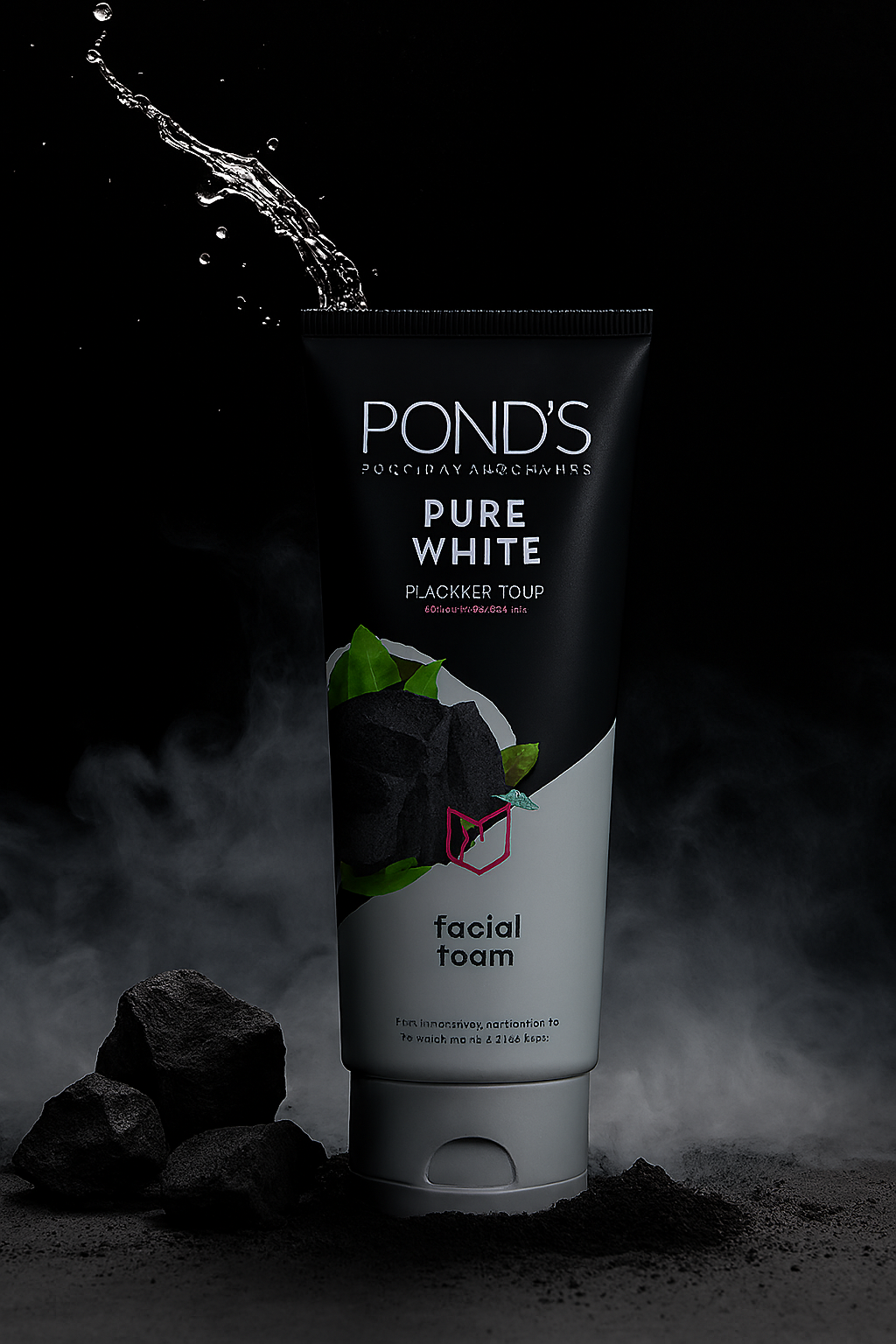Pond’s Pure White Face Wash with Activated Charcoal – Deep Cleansing & Brightening Daily Face Cleanser