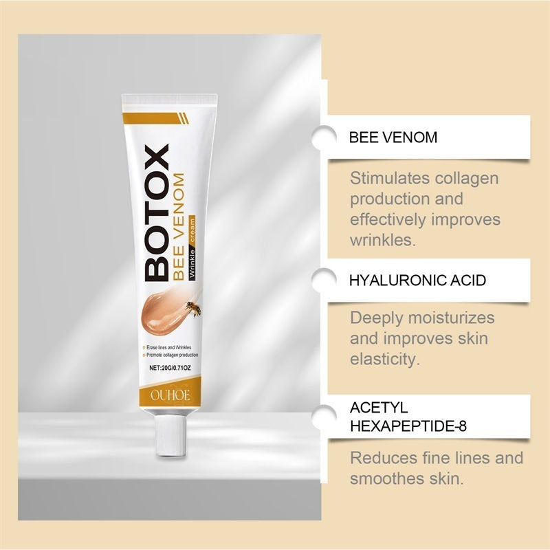 Botox Bee Venom Whitening & Moisturizing Cream – Anti-Aging, Brightening & Skin Firming Facial Care (100g)