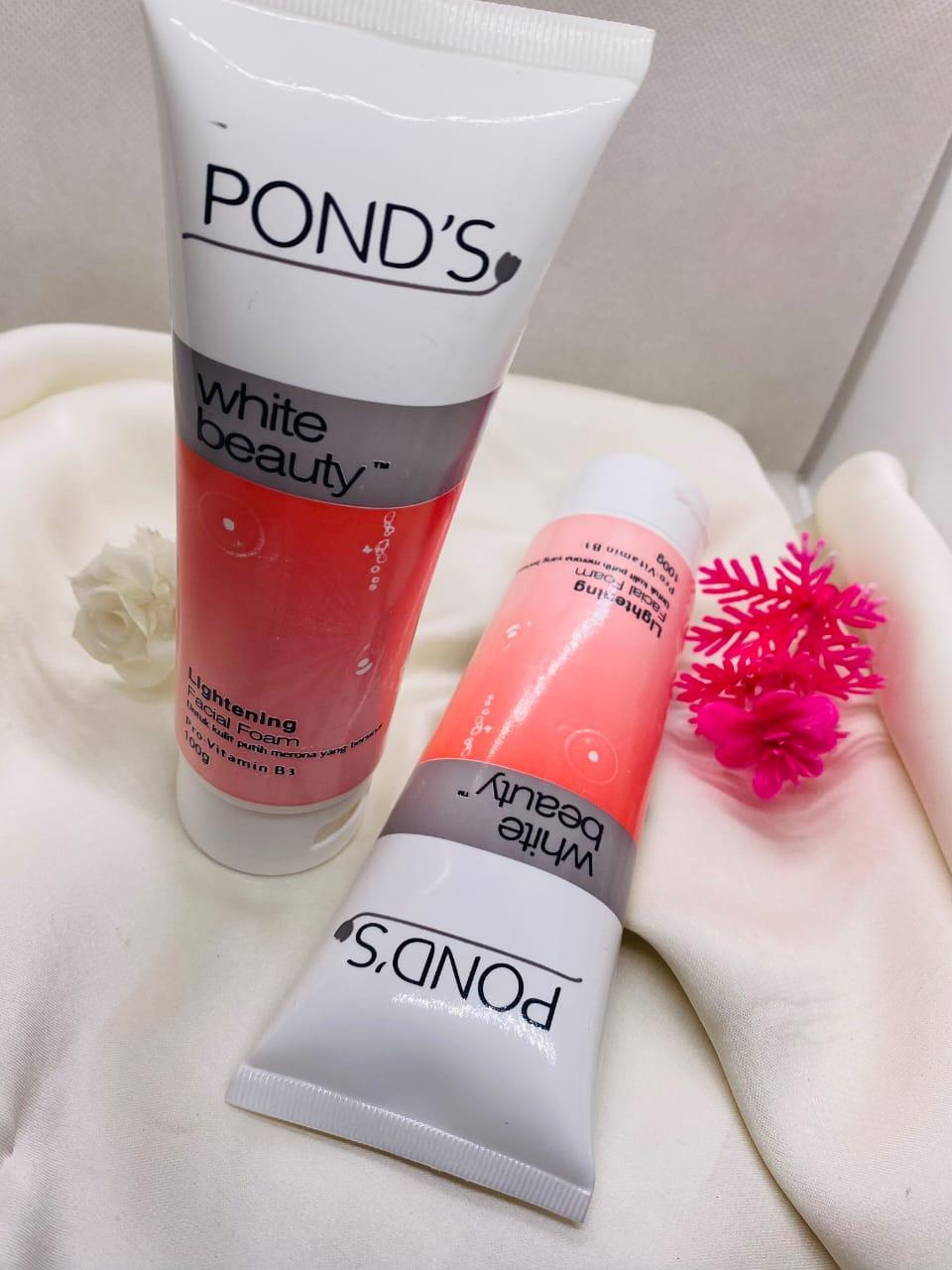 Pond’s White Beauty Face Wash – 150g Brightening Daily Cleanser for Radiant Skin | Gentle Liquid Formula